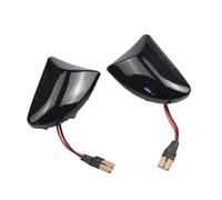 Luci di direzione 2 Pezzi con Lenti fumé Color Ambra per Smart, Fortwo, 451, MK1, MKII, 2007-2015, luci di Posizione Laterali a LED dinamiche, indicatori di direzione per specchietti retrovisori