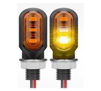 Luci Di Direzione A LED Mini Da 10 Mm Per Moto, Ambra, Lampeggianti, Direzionali, Intermittenti, Per Strada Moto Indicatori Direzione