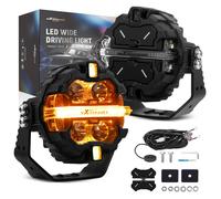 Luci di guida a LED 19200LM Spot RGB Pods For UTV Marine 4X4 Off Road 12V IP68