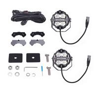 Luci di guida a LED da 5'' per fuoristrada, bianche + ambra, DRL, IP68, 178 W