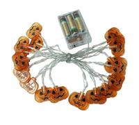 Luci Di Halloween - Lanterne A Batteria | Luci Arancione Arancione Impermeabili Per Esterno Interno | Decorazione Di Feste Stagionali Per Giardino Per Le Mura Del Patio Da Giardino Cortile