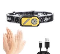 Luci di marcia a LED - Alimentate a batteria ricaricabile, fascio multimodale, gilet di sicurezza riflettente, design ergonomico, vestibilità comoda, visibilità di lunga durata | per camminar