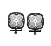 Luci di marcia da 3" per auto e moto, barra LED, fendinebbia, fari, faretti, DRL, lampade a stelo compatibili con auto, Niva, Lada, 4x4, fuoristrada, ATV