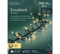 Luci di Natale 1584 LED Excellent Soft Gold 25 mt