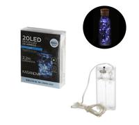 Luci di Natale 20 led 2,2 metri bianco freddo