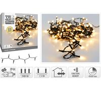 LUCI DI NATALE 320 LED EXTRA CALDO