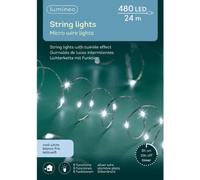 Luci di Natale 480 micro led 24 mt Bianco Freddo