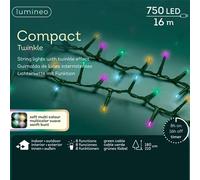 Luci di Natale 750 LED Multicolor 16 mt
