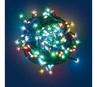 LUCI DI NATALE A BATTERIE 180 LED MULTICOLOR