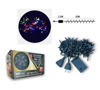 Luci Di Natale A Led Luminosa Interno Esterno Vari Colori Decorazione Natalizia [EEK: A]