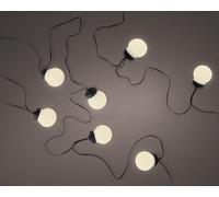LUCI DI NATALE A SFERA 20 LED BIANCO CALDO