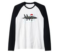 Luci di Natale avvolte su Un Simpatico Cappello da Caccia per Bambini Maglia con Maniche Raglan