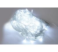 Luci di Natale Cascata Effetto Pioggia 180 LED 200x100 cm Luce Fredda Cavo 3m Trasparente