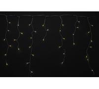 LUCI DI NATALE CATENA A TENDA SFALSATA 115 LUCI LED BIANCO CALDO MAURER