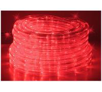 Luci di Natale Decorazione LED Corda Luce 15 Metri Rosso Interno & Esterno IP55