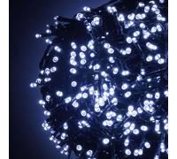 Luci di Natale filo 1000 Led bianco freddo con controller 53m