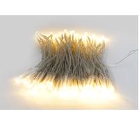 Luci di Natale Filo 96 LED 1m Luce Calda Cavo Trasparente