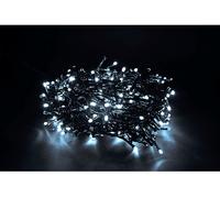 Luci di Natale LYVIA Pazze 6m cavo nero, Bianco Freddo