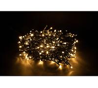 Luci di Natale LYVIA Pazze 6m cavo verde, Bianco Caldo