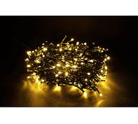 Luci di Natale LYVIA Pazze 6m cavo verde, Giallo