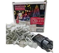 luci di natale smart catena di luci da 120 led multicolor RGB smart bluetooth IP