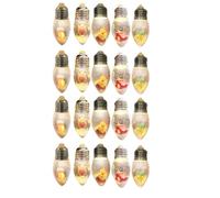 Luci di Natale vintage | Luci a LED vintage per albero di Natale | Stringa di luci natalizie impermeabili per decorazioni vintage | Luci vintage di Natale per la decorazione del giardino di casa C