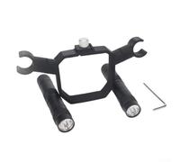 Luci di navigazione notturne per DJI MINI 5 PRO, luce di riempimento a LED con struttura ABS, compatta, 11 x 11 x 2 cm, nera, per una maggiore visibilità e sicurezza durante le operazioni di volo