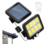 Luci di parcheggio solare | Luminosi lumen a LED a energia solare | 3 modalità lampione di strada a induzione, luce di inondazione per la sicurezza per carreggiata per recinzione da gara