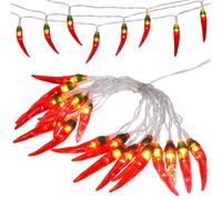 Luci Di Pepe A Stringa Peperoncino Decorazioni Cucinare Con Del Patio