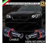 LUCI DI POSIZIONE LED H8 SPECIFICO ANGEL EYES BMW SERIE 7 F01 6000KBIANCO CANBUS