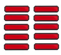 Luci di posizione posteriori al neon 12V-24V LED 10x rosse Scania Volvo DAF