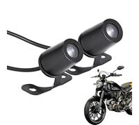 Luci di proiezione per moto,Luci di proiezione a LED per moto | Proiettori di Cortesia a 2 Porte con Ali d'Angelo, Luce Decorativa Impermeabile per Moto