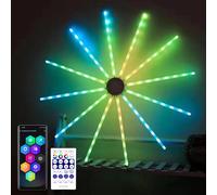 Luci di ramo intelligenti 112LED/96 LED, luce d'atmosfera con app Bluetooth e telecomando, per decorazioni per feste a tema parco festa