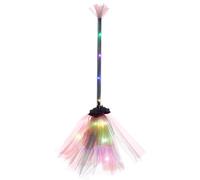 Luci Di Scopa Di Stregone - Spokey Halloween Props, Glowing Festival Decoration | Disegni Di Scopa Di Illuminazione Spettrale, Accento per La Casa Infestata, Attrazione per Feste in Costume, Display N