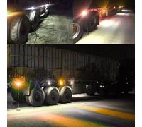 Luci di segnalazione laterali a LED colore arancione con basso consumo energetic