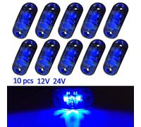 Luci di segnalazione laterali led 10 pezzi per camion rimorchio impermeabili 12V