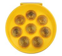 Luci di sicurezza con luce solare di avvertimento, 4 modalità applicabili a sezioni di costruzione, incroci, ecc.