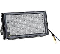 Luci di Sicurezza per Esterni a LED UV Luce Nera, faretto a Luce Nera con Spina, IP66 Impermeabile Luce Nera al Neon per Feste Luminose per Giardino, Cortile, Garage, por