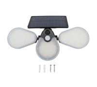 Luci di Sicurezza Solari con Sensore di Movimento Luci Solari da Esterno a LED Ad Alta Potenza IP65 Luci Solari da Paesaggio in ABS Impermeabili, per Portico, Cortile, Vialetto,