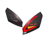 Luci di stop posteriori a LED rosse Per Ford Per Fiesta MK7 .5 Fanali Posteriori Coppia Di Indicatori Direzione Dinamici A LED(Pair Of Smoke)