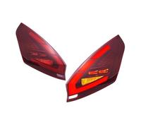 Luci di stop posteriori a LED rosse Per Ford Per Fiesta MK7 .5 Fanali Posteriori Coppia Di Indicatori Direzione Dinamici A LED(Pair Of Red)