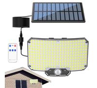 Luci di strada solare a LED, luci solari alimentate, luci solari per esterni, luci di ponte solari con remote, luci solari impermeabili, luci di controllo, luci solari a energia solare per