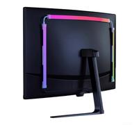 Luci di striscia LED RGB Retroilluminazione USB RGB LED Strip Lights USB | Schermo per colore, per corrispondenza istantanea, gioco coinvolgente, film per vibrazioni, estensione visiva dinamica