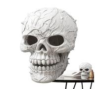 Luci di teschio di Halloween - ghirlande luminose a LED per decorazioni spaventose di Halloween | Scheletro LED per la decorazione di interni ed esterni, alimentato a batteria, aggiunge un