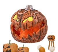 Luci di zucca,Lanterne decorative con suono spaventoso - Illuminazione a forma di zucca per la decorazione della festa del Ringraziamento, finestra della porta del soggiorno (batteria non inclusa)