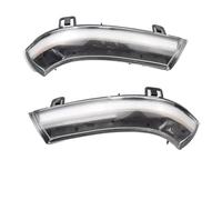 Luci Direzionali Per GOLF 5 Plus Per Jetta MK5 Per Passat B6 Per EOS Dinamico Lampeggiante Indicatore Specchietto Retrovisore Laterale LED Blu Indicatore Direzione Segnalatore Luminoso(Crystal)