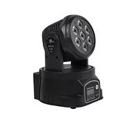 Luci Discoteca, Outlet di fabbrica GUIDATO 7x18W luce della testa mobile 6in1 RGBWA + UV Professional for Effect Stage for Disco DJ. Danza del club del partito di musica(LED Wash 7X12W 4IN1)