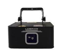 Luci Discoteca, Proiettore con fascio di luce da discoteca for DJ da 2 W RGB DMX512 Strobe Stage Effetto luce nera Xmas Club Party Holiday Halloween