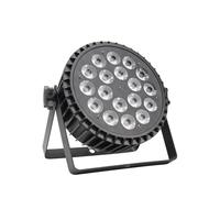 Luci Discoteca, Proiettore di Halloween Lega di alluminio LED Par 18x18W RGBWA+UV 6in1 Luci DMX512 Luci natalizie da discoteca Stage DJ(LED RGBW 4in1)