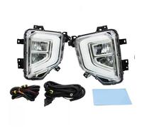 Luci Diurne A LED DRL, Copertura Fendinebbia Con Indicatore Di Direzione Giallo, 1 Coppia Per Mitsubishi Per Triton L200 2019 2020 2021 Fendinebbia Riflettore(Only 1 Right)